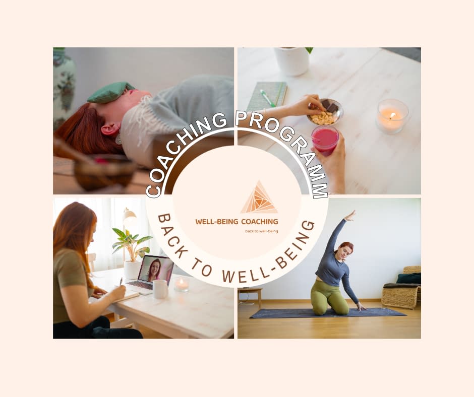 COACHING PROGRAMM - BACK TO WELL BEING - ACHTSAMTKEIT UND WOHLFÜHLEN